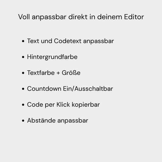 Announcement - Code