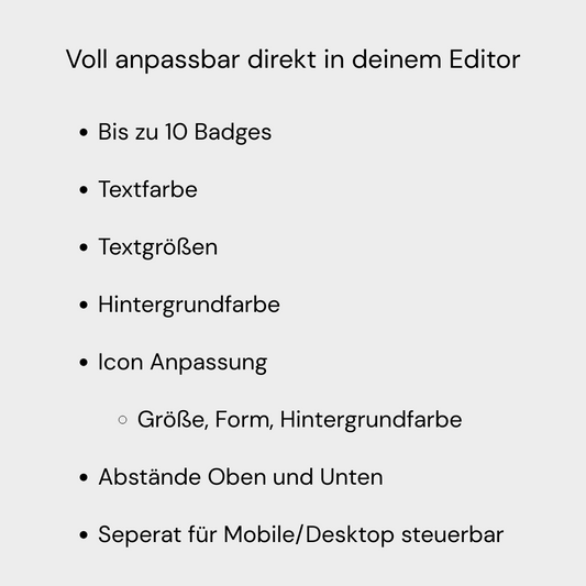 Trust Badges